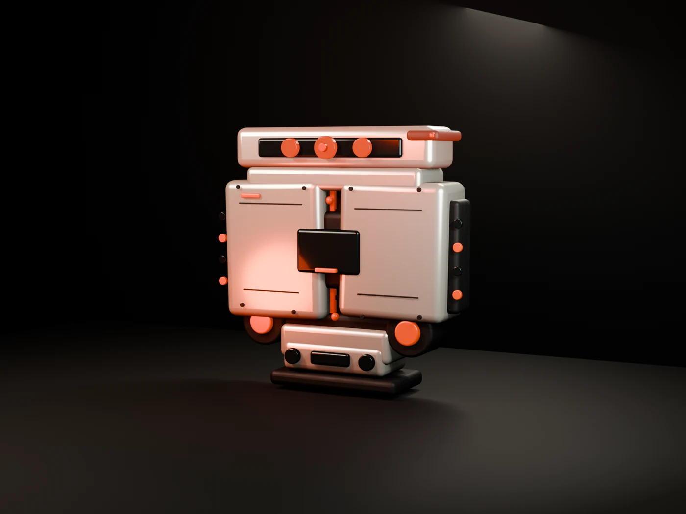 KINETIQU K-01 vision crown and sensing array highlighted