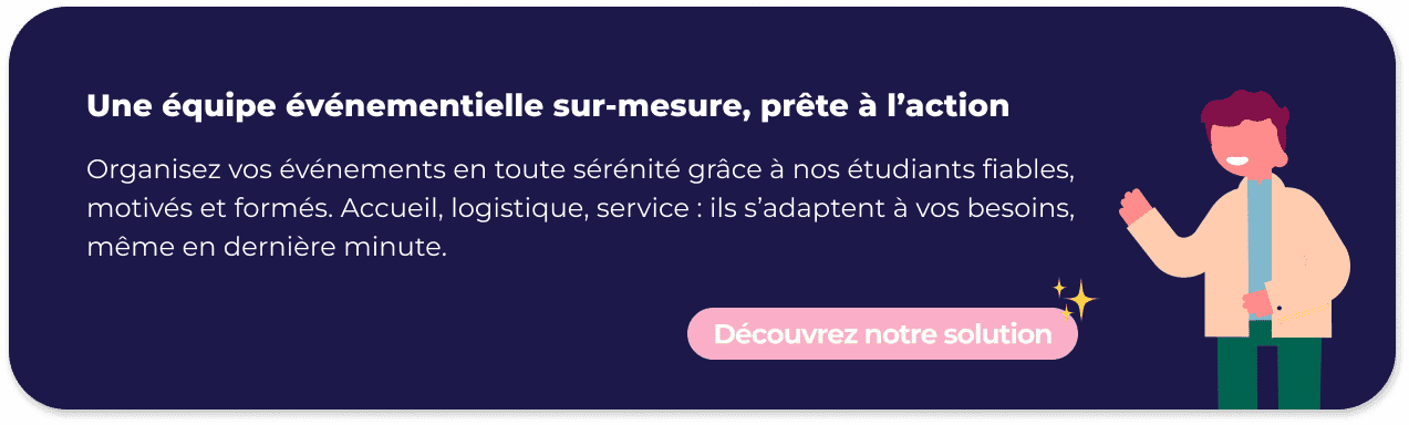 Accueil hotesse événement