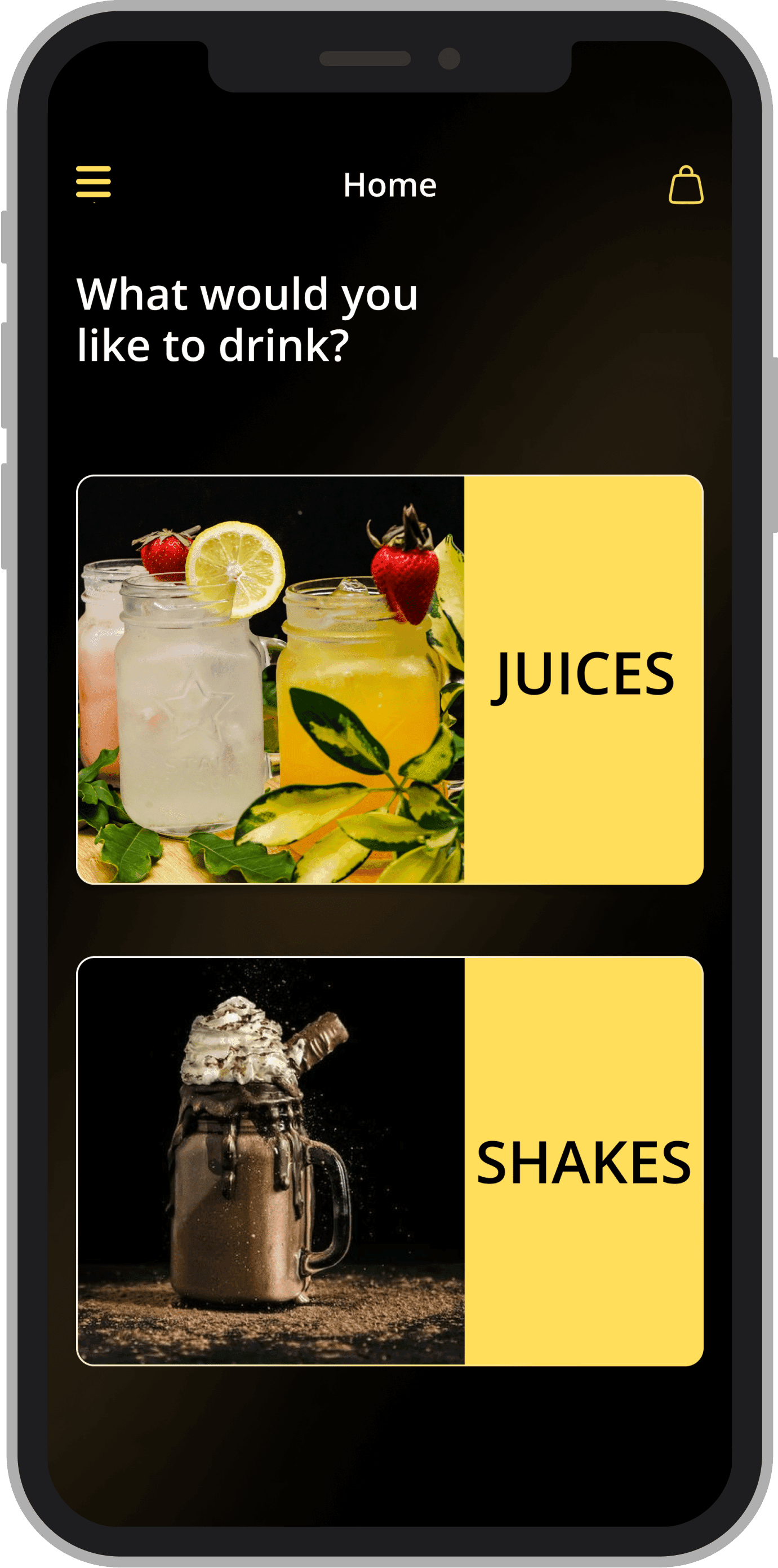 Juice & Shake mania project feature image 1