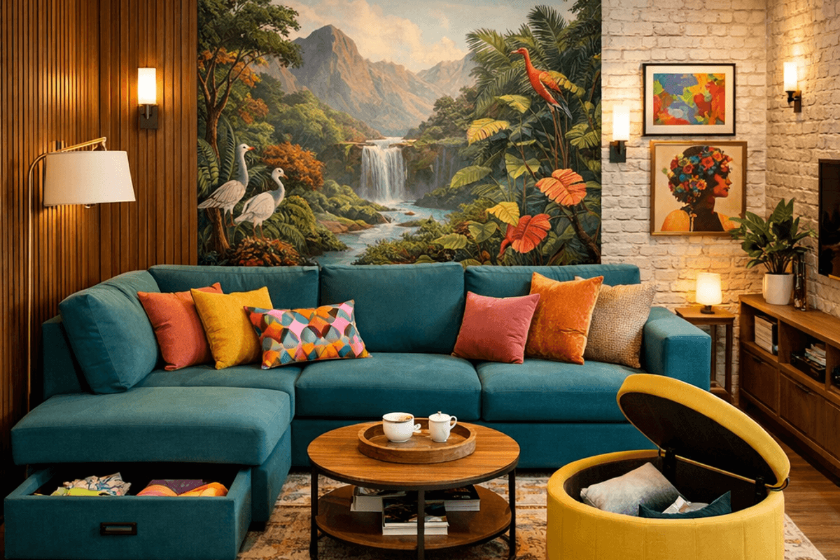 Living room interior design ideas