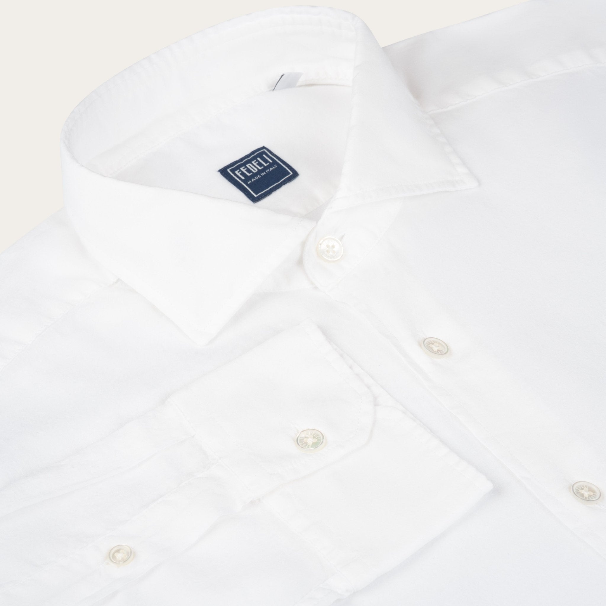Sean Cotton Voile Long Sleeve Shirt - Mandelli UK