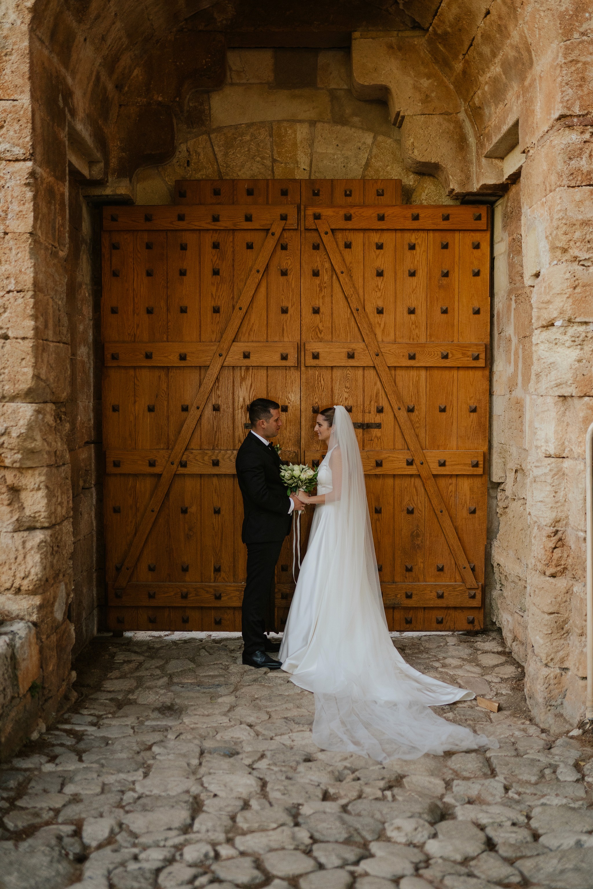 Flowers into a view.