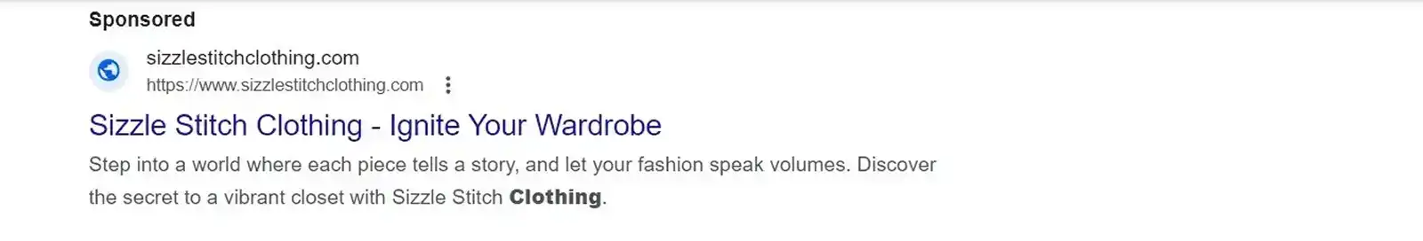 Unique Experience Ad