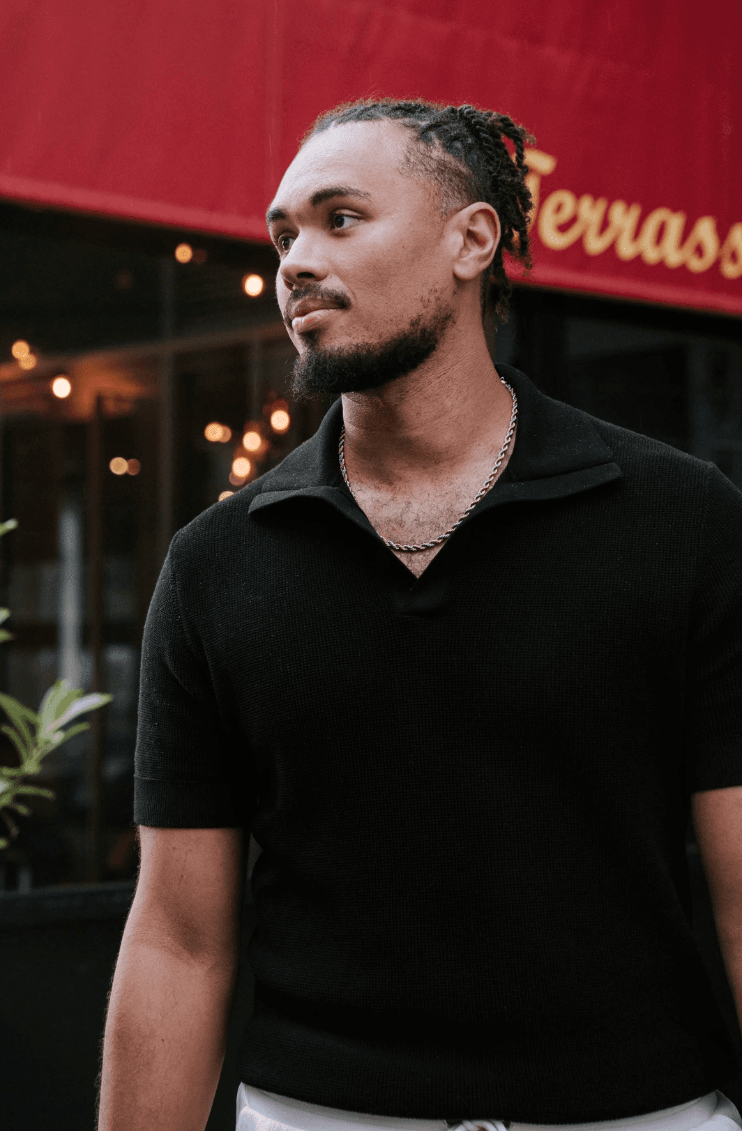 Portrait of portfolio creator – front view