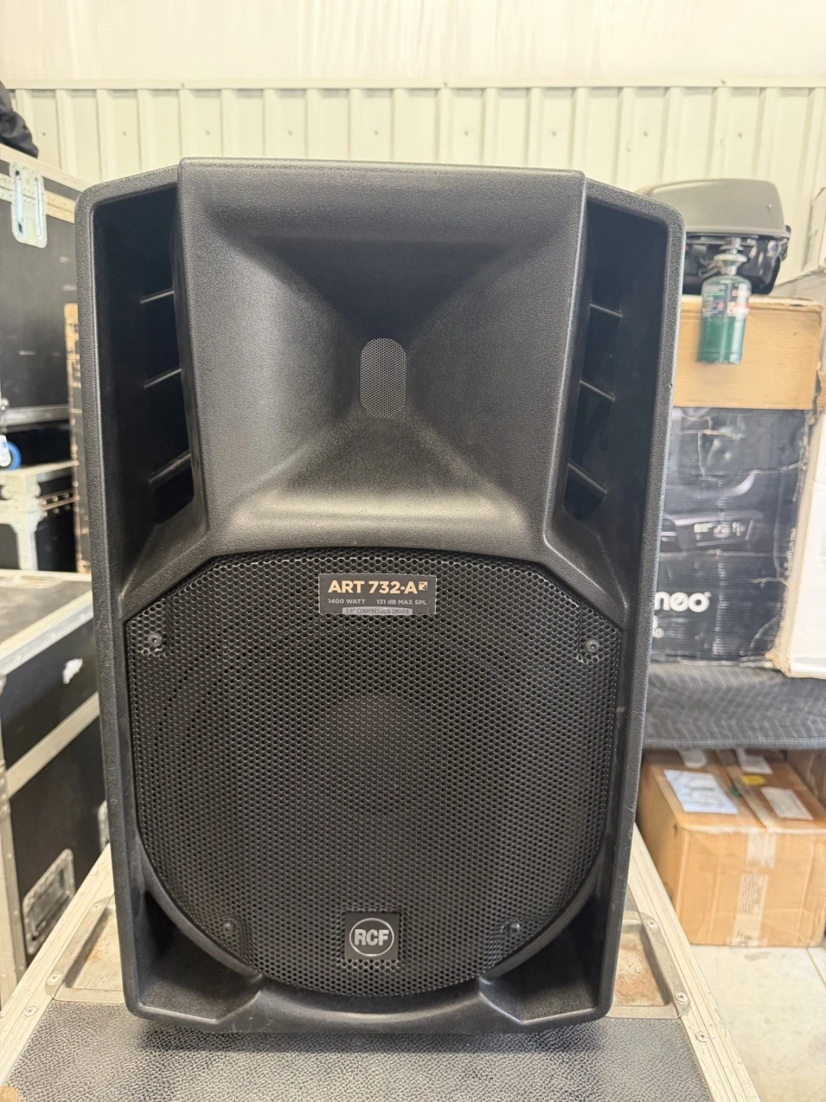 RCF ART-732-A MK5 Active 1400W 2-Way 12" Speaker w/ Cover — used RCF for sale from UpLight Technologies