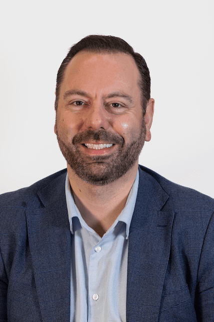 Head and shoulders of Chris Dimos