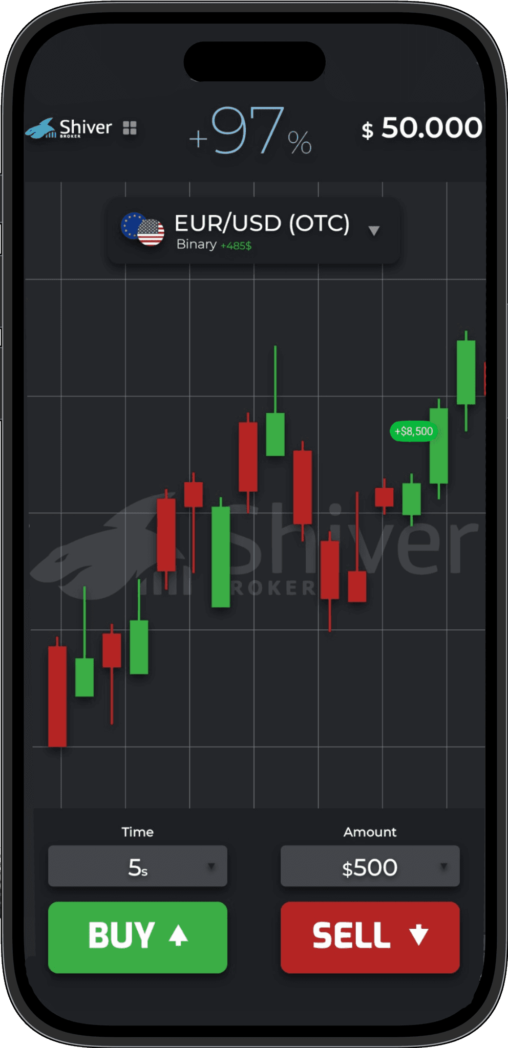 Shiver Broker - Aplicativo