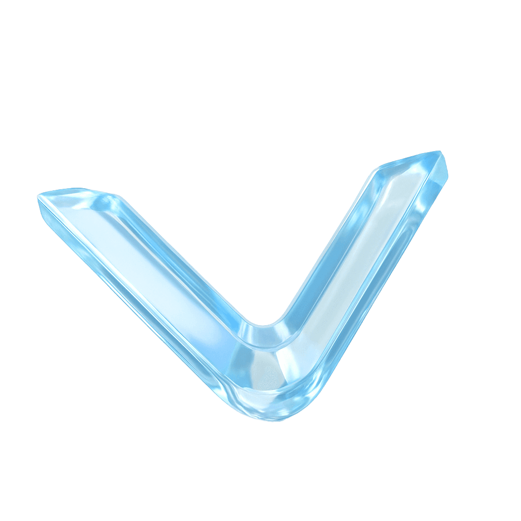 Abstract metalic shape