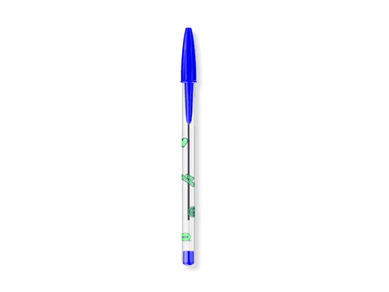 Branded BIC® Cristal pen for corporate gifts and office use