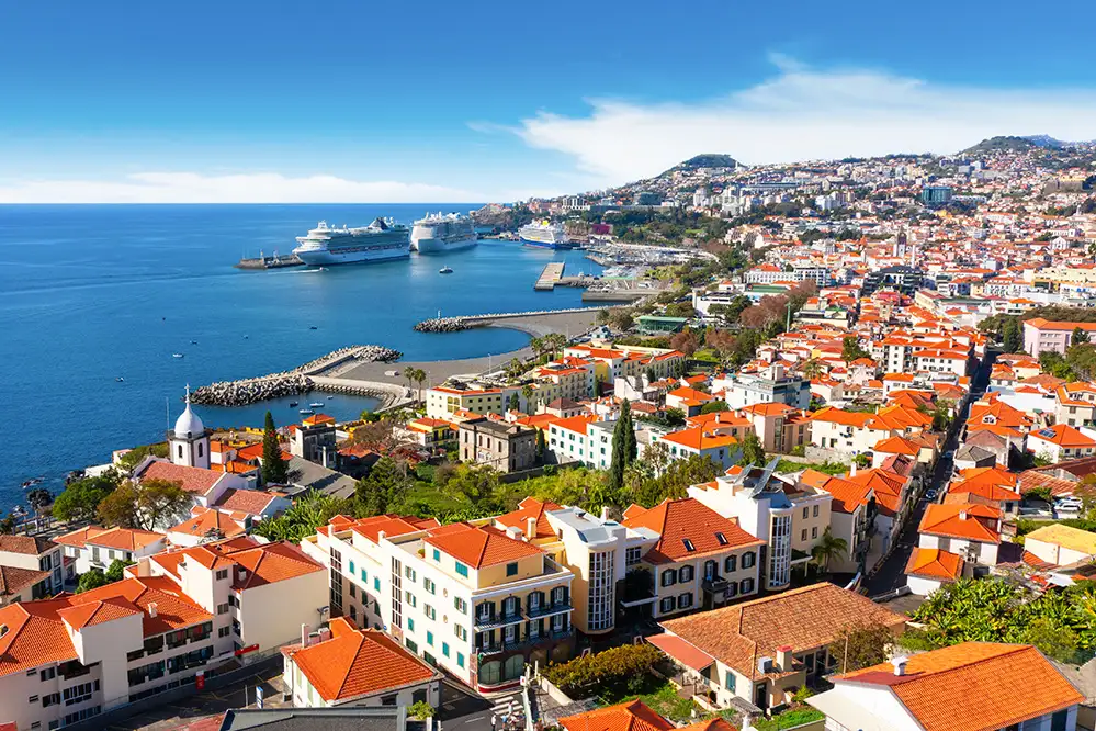 Funchal city view