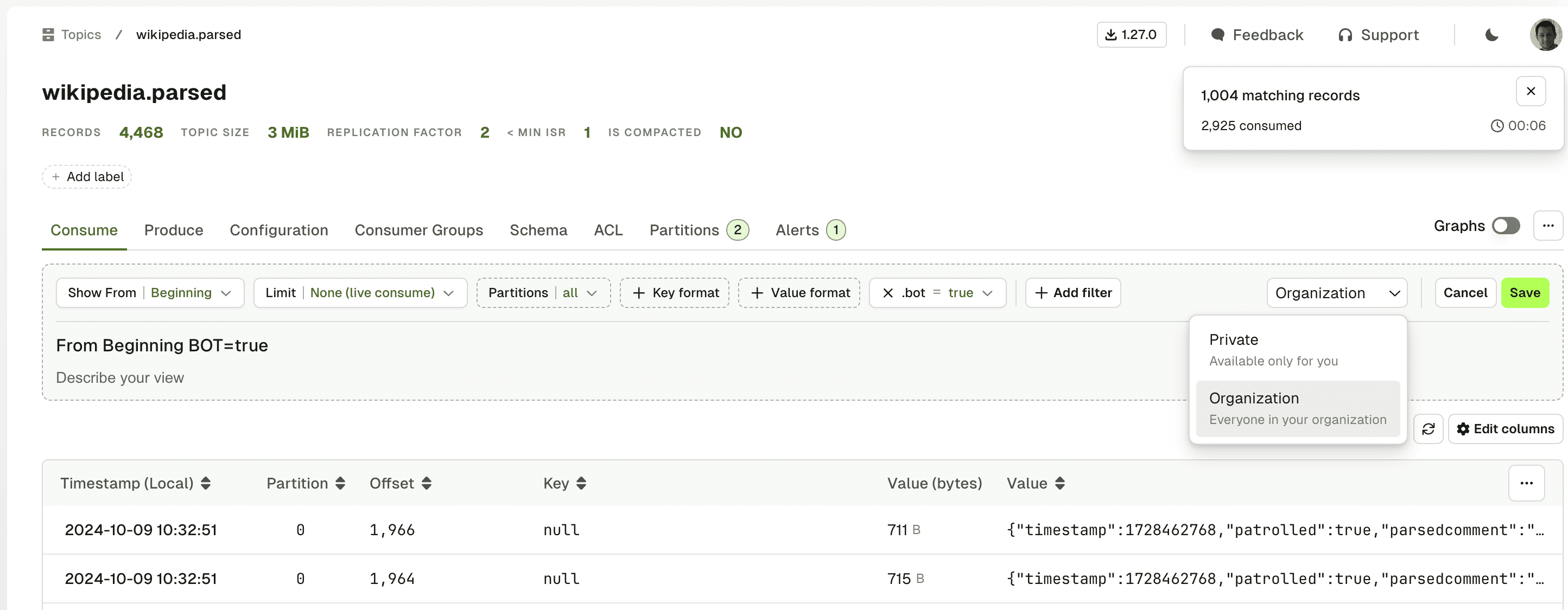 Conduktor shareable fiilters