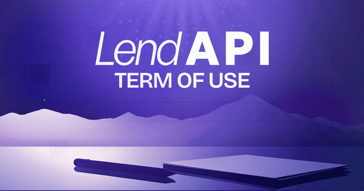 LendAPI Terms of Service