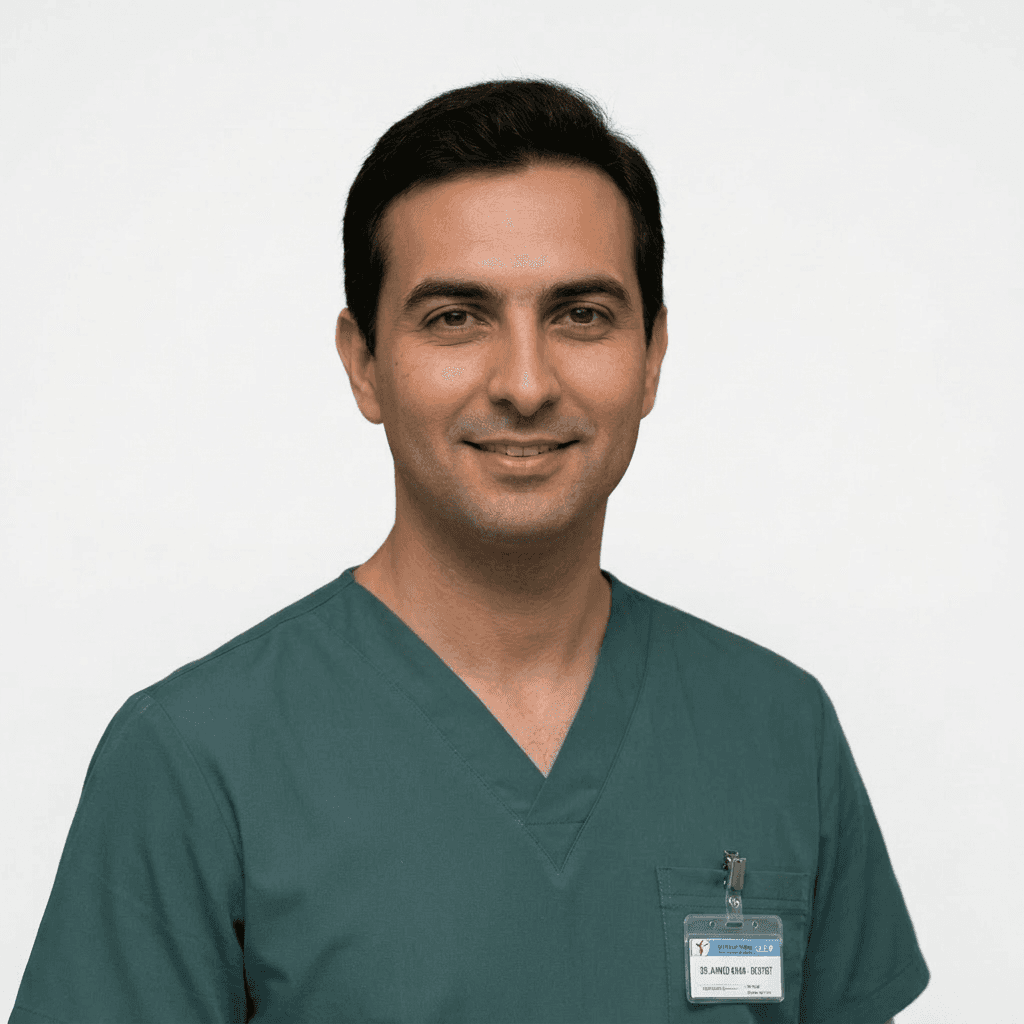 dentist portrait image