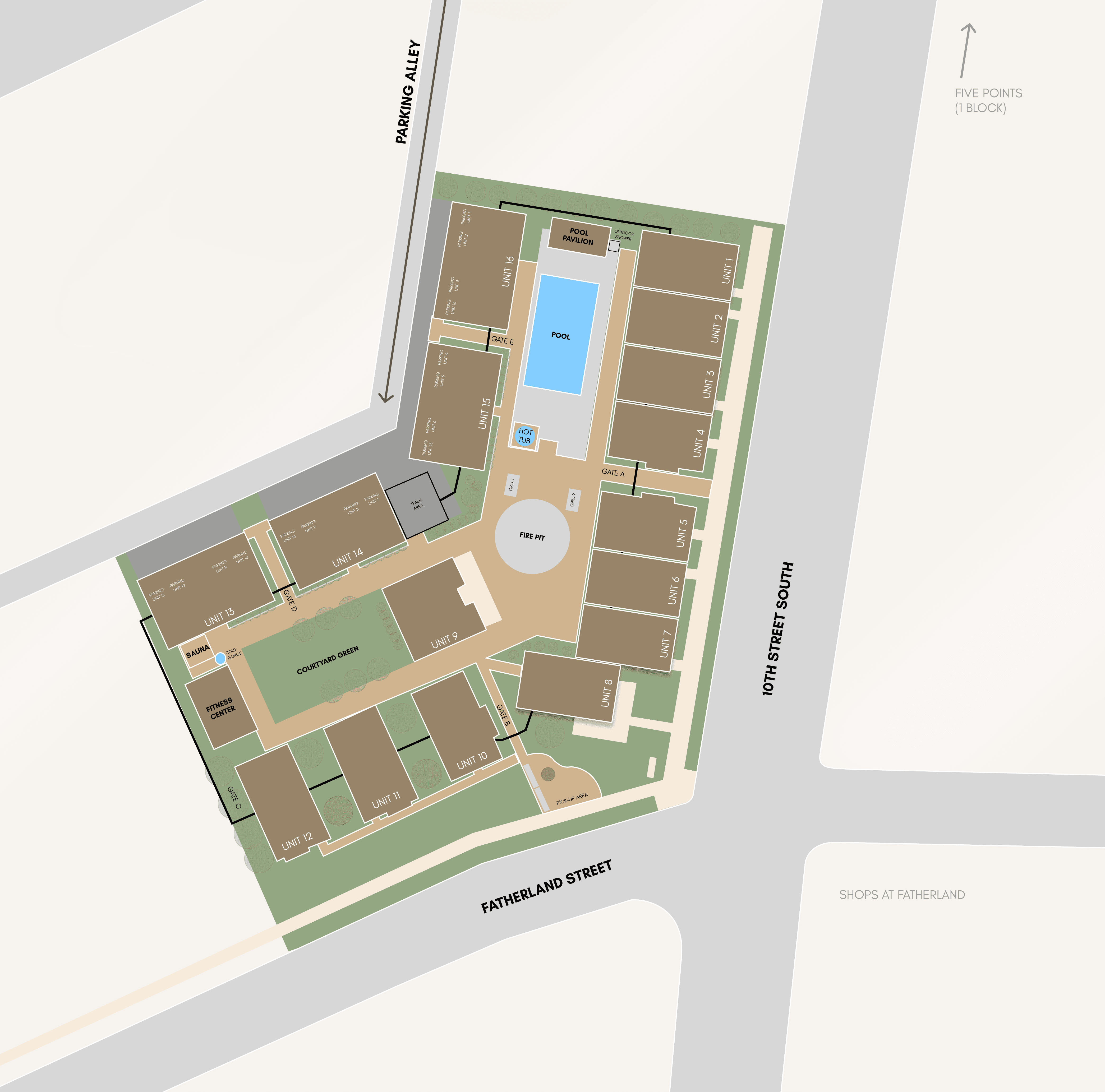 Noa Nashville Property Map