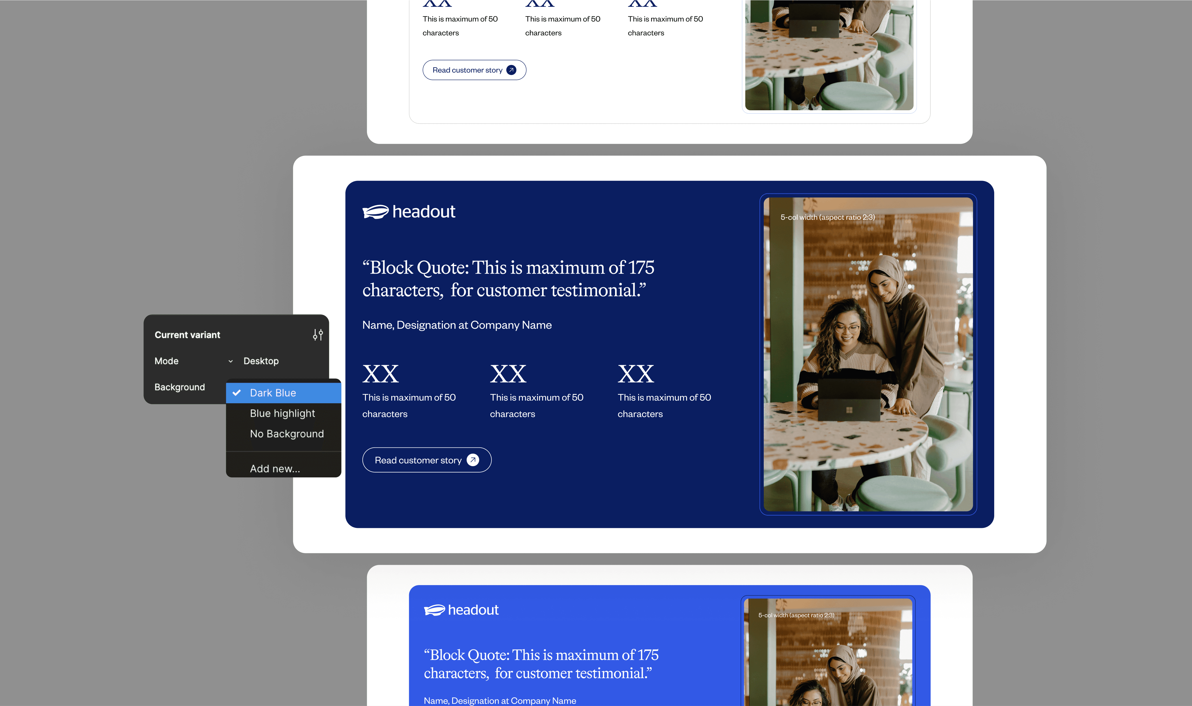 Website design system