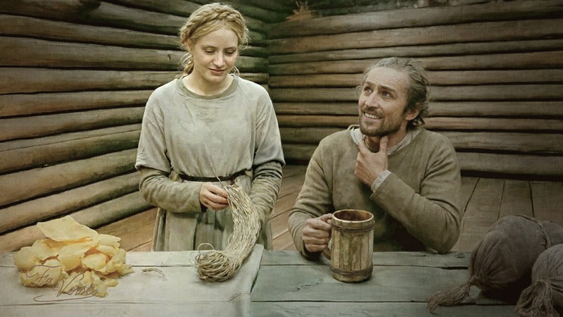 Sacred artwork by Faith and Verse. © Faith and Verse, 2025. All rights reserved. Rural Silesian family preparing beeswax and wicks for hand-dipped candles, late medieval Europe.