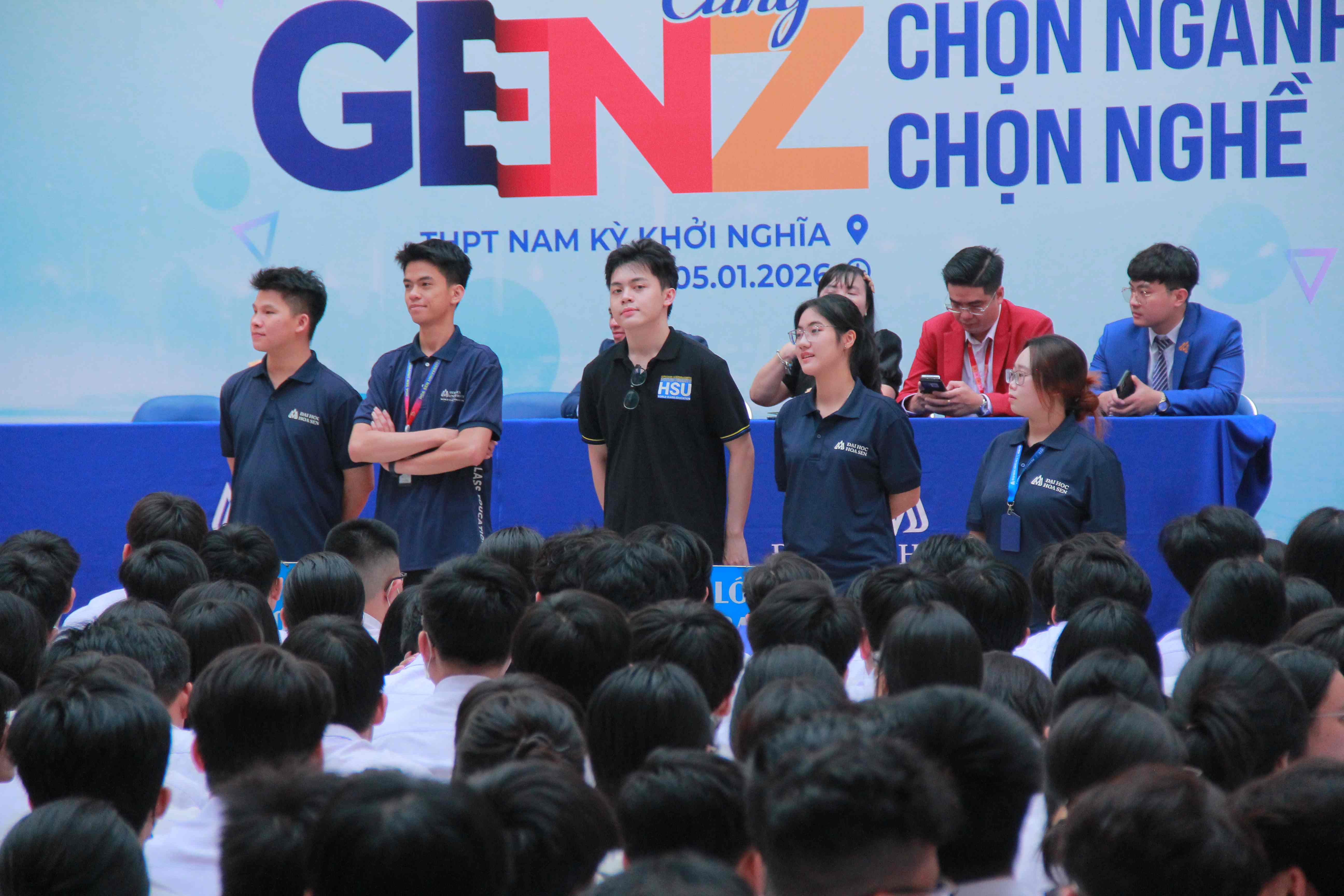 Chọn ngành không mông lung: HSU Tour đến với THPT Nam Kỳ Khởi Nghĩa