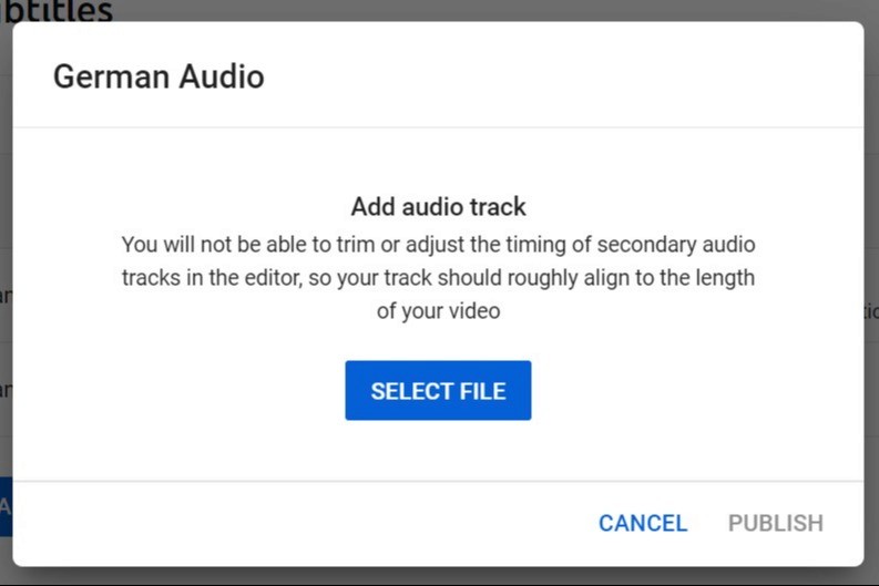 Step 4 of Guide on How to Upload Audio Tracks on YouTube