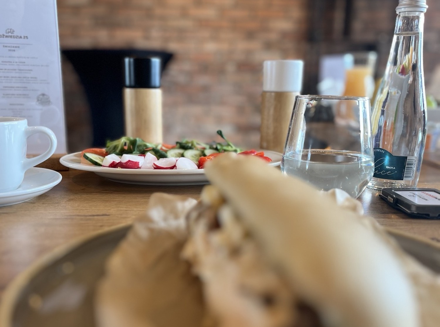 catering podczas spotkania biznesowego