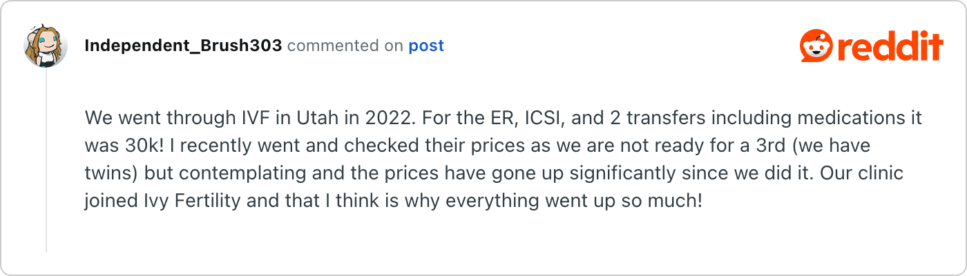 Post on Reddit