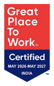 Great Place To Work Certified, May 2026–May 2027, India
