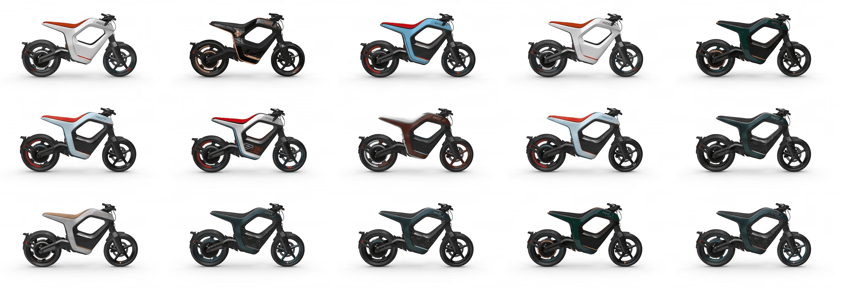 Selection of custom NOVUS One configurations