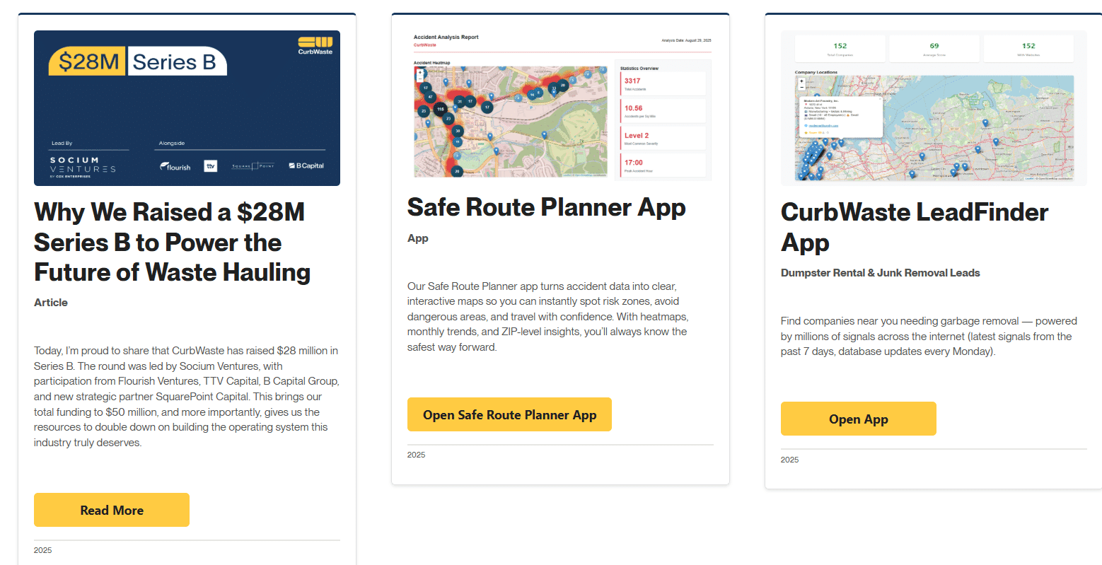Marketing Spotlight: CurbWaste Marketing Strategy Content Marketing and Demand Generation