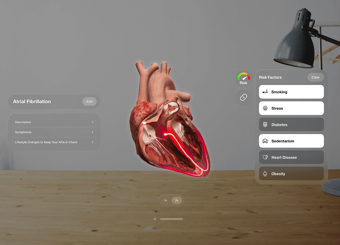 A large group photo of diverse team members gathered in an industrial-style space with arched ceiling.