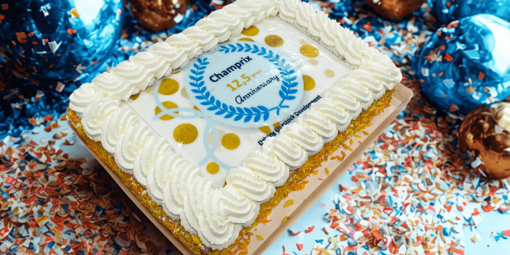 Champrix cake