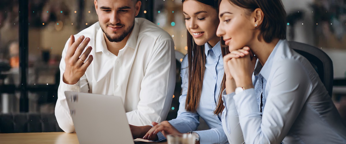 people talking in a meeting