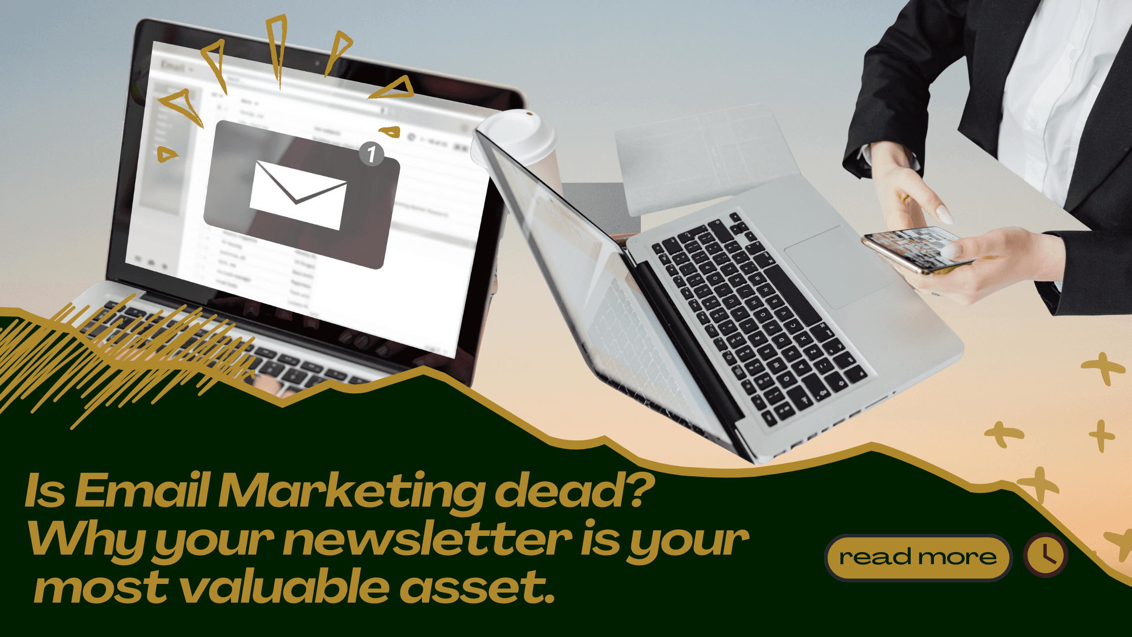 Is Email Marketing dead?  Why your newsletter is your  most valuable asset.