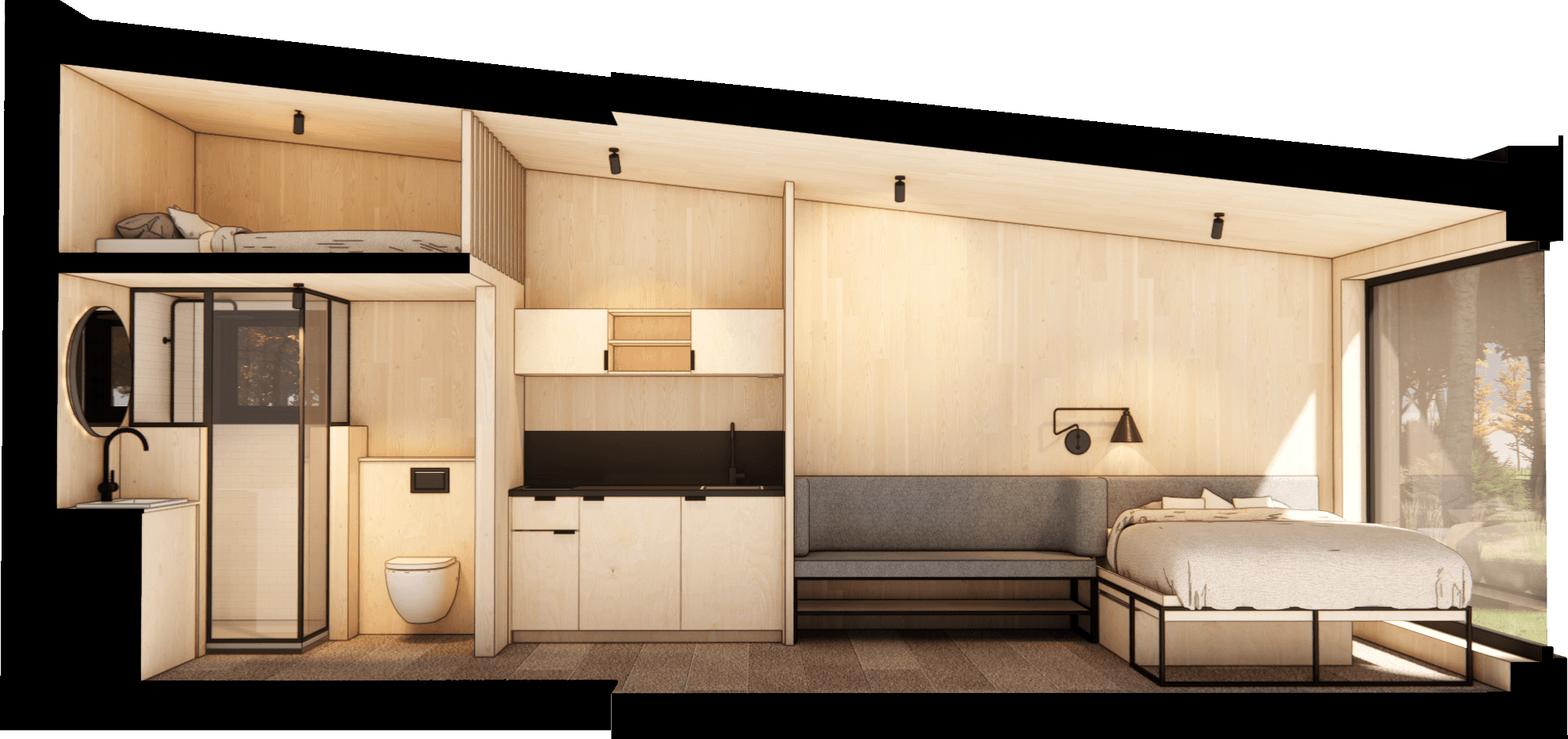 Corr Cabins - a business by S+Co