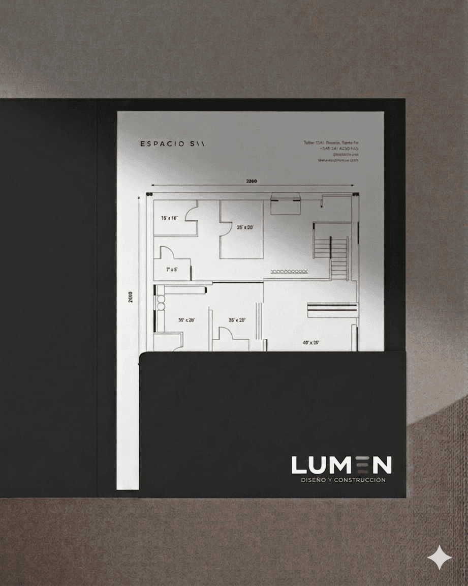 Editorial portrait of a bald model with a white clay mask on face and body, neutral backdrop.