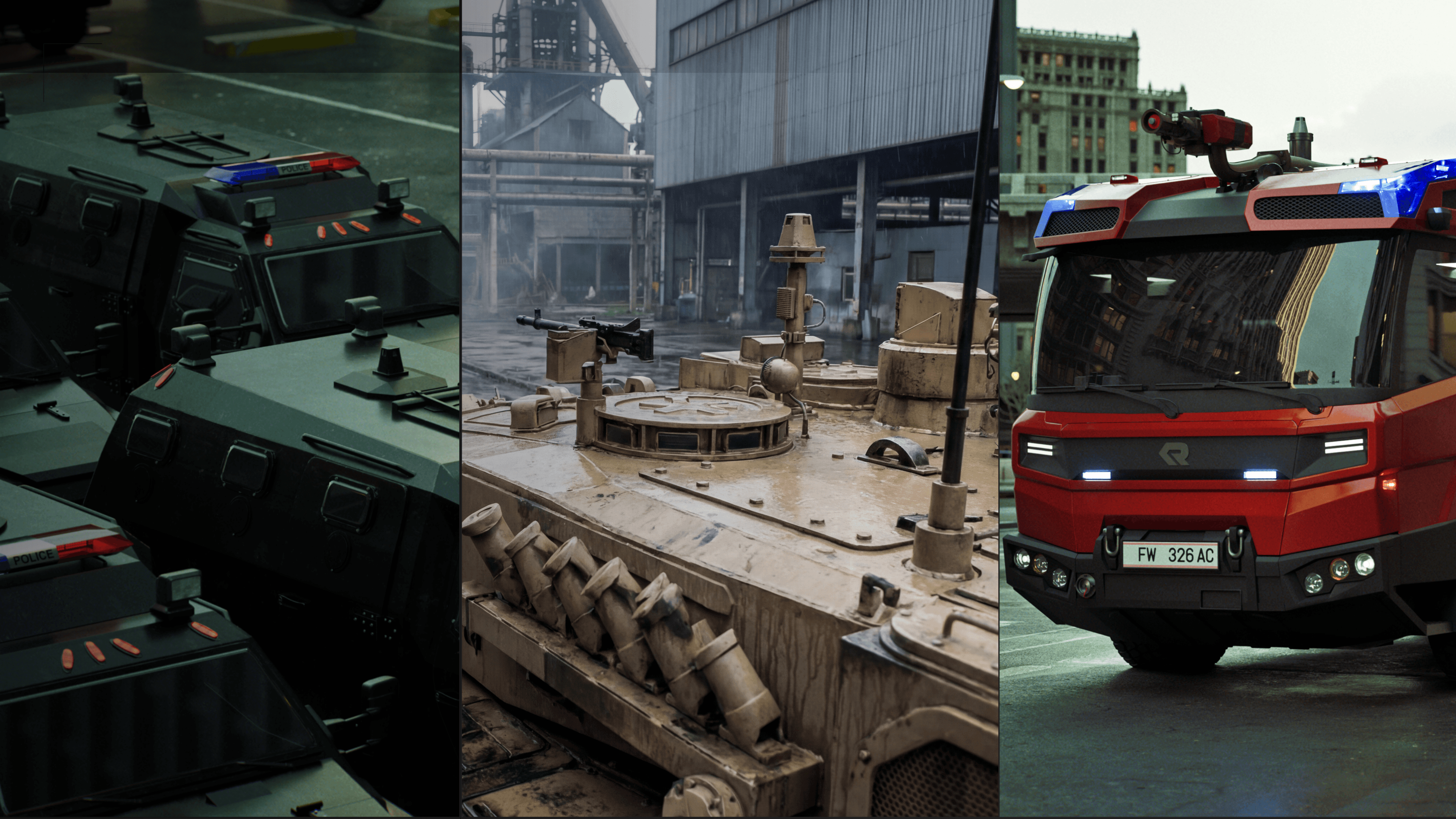 a red and white wave on a black background