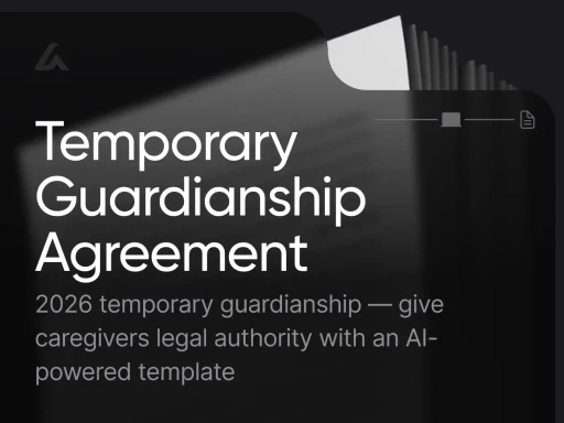 Temporary Guardianship Agreement