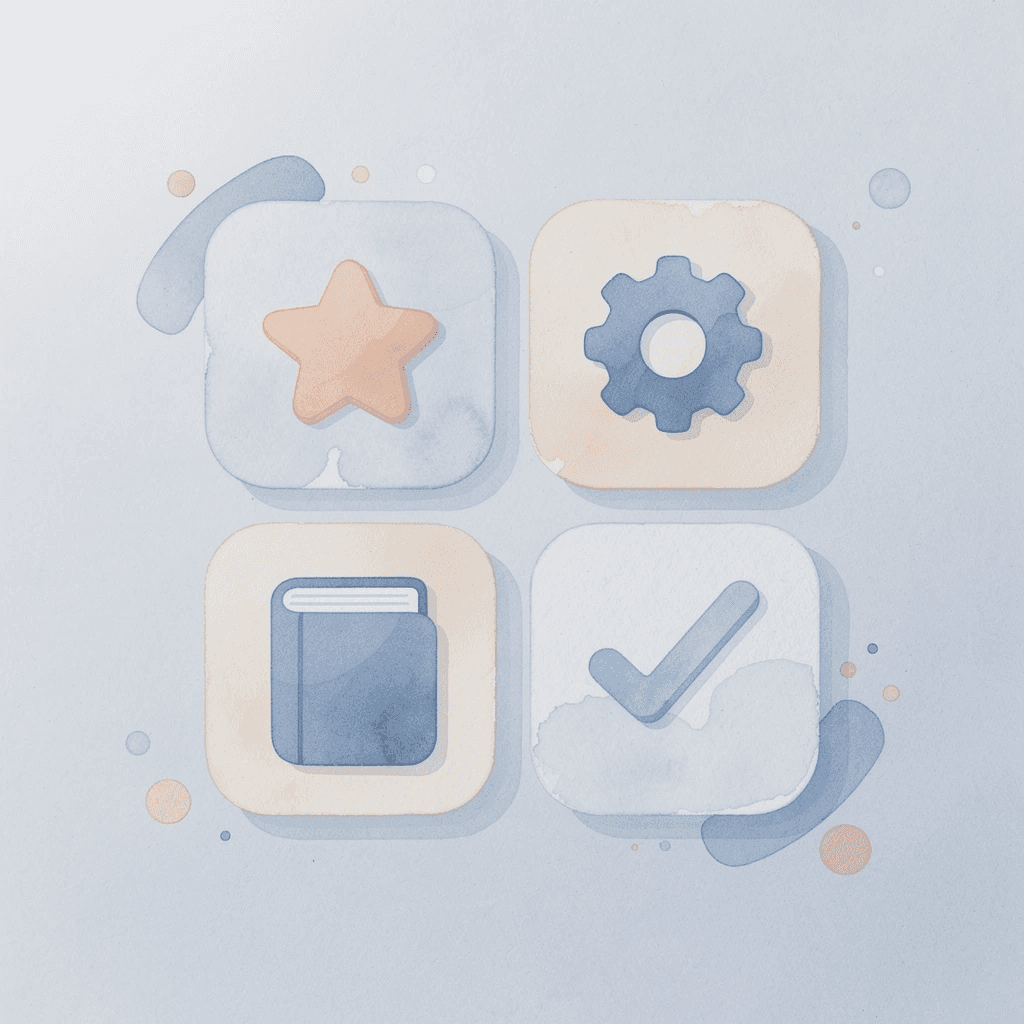 Four icons representing California's homeschool legal pathways