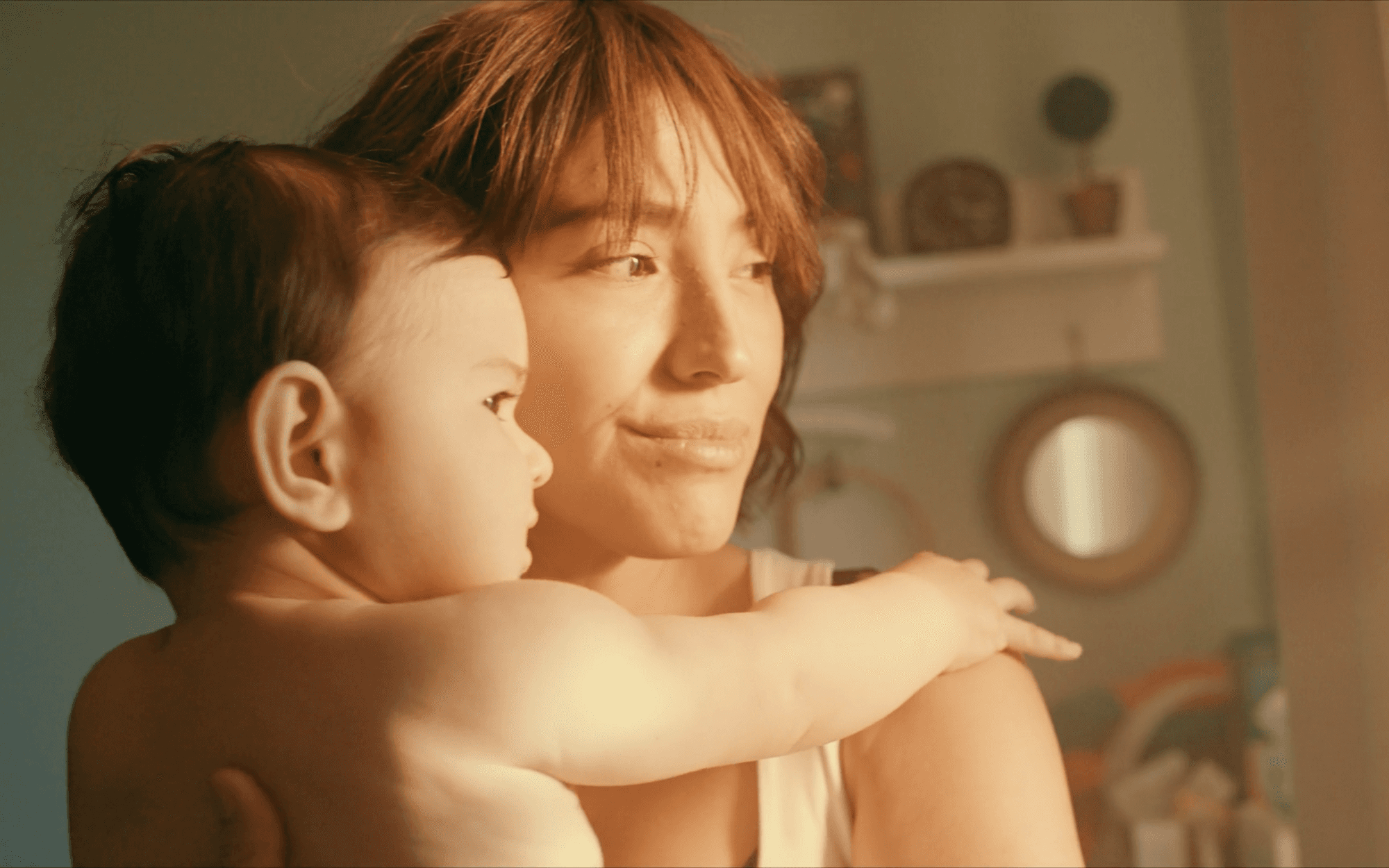 A futuristic concept car with gullwing doors