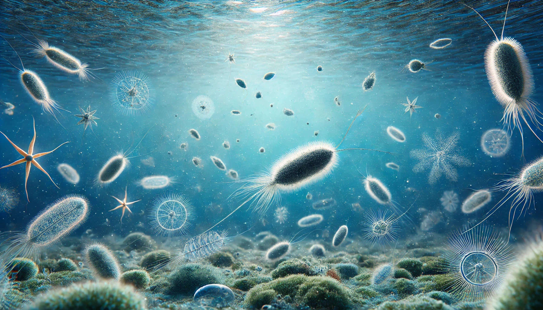 Marine Biology: What does plankton eat?