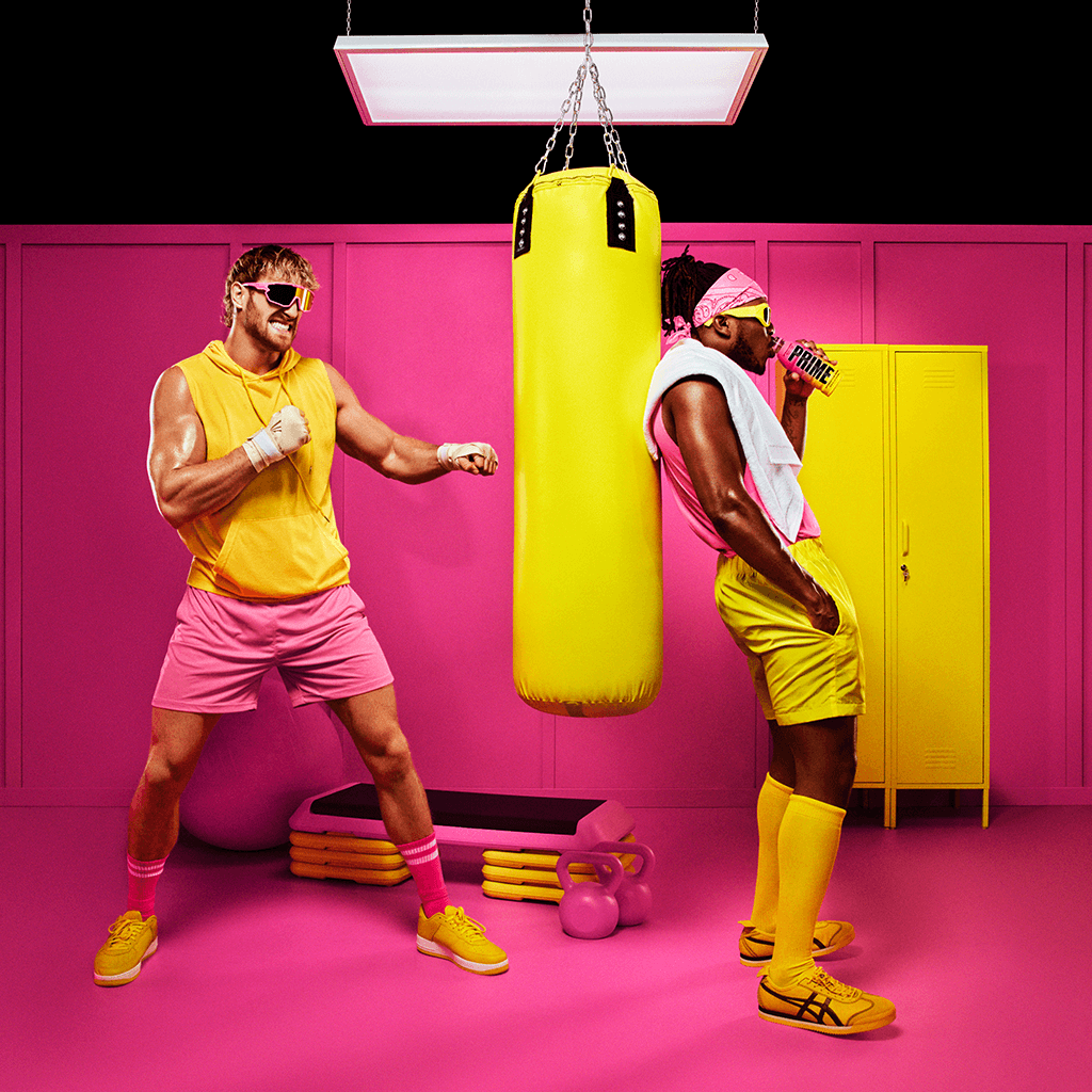 Logan Paul and KSI PRIME Strawberry Banana