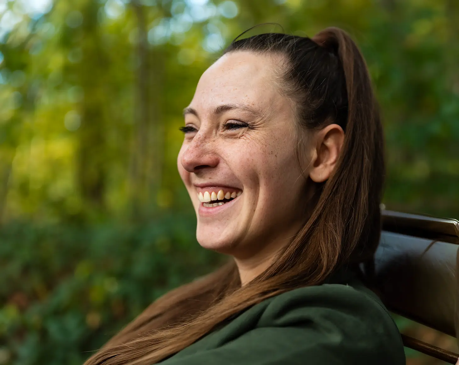 Illustrative image of a 30-year-old woman who was healed from autism.