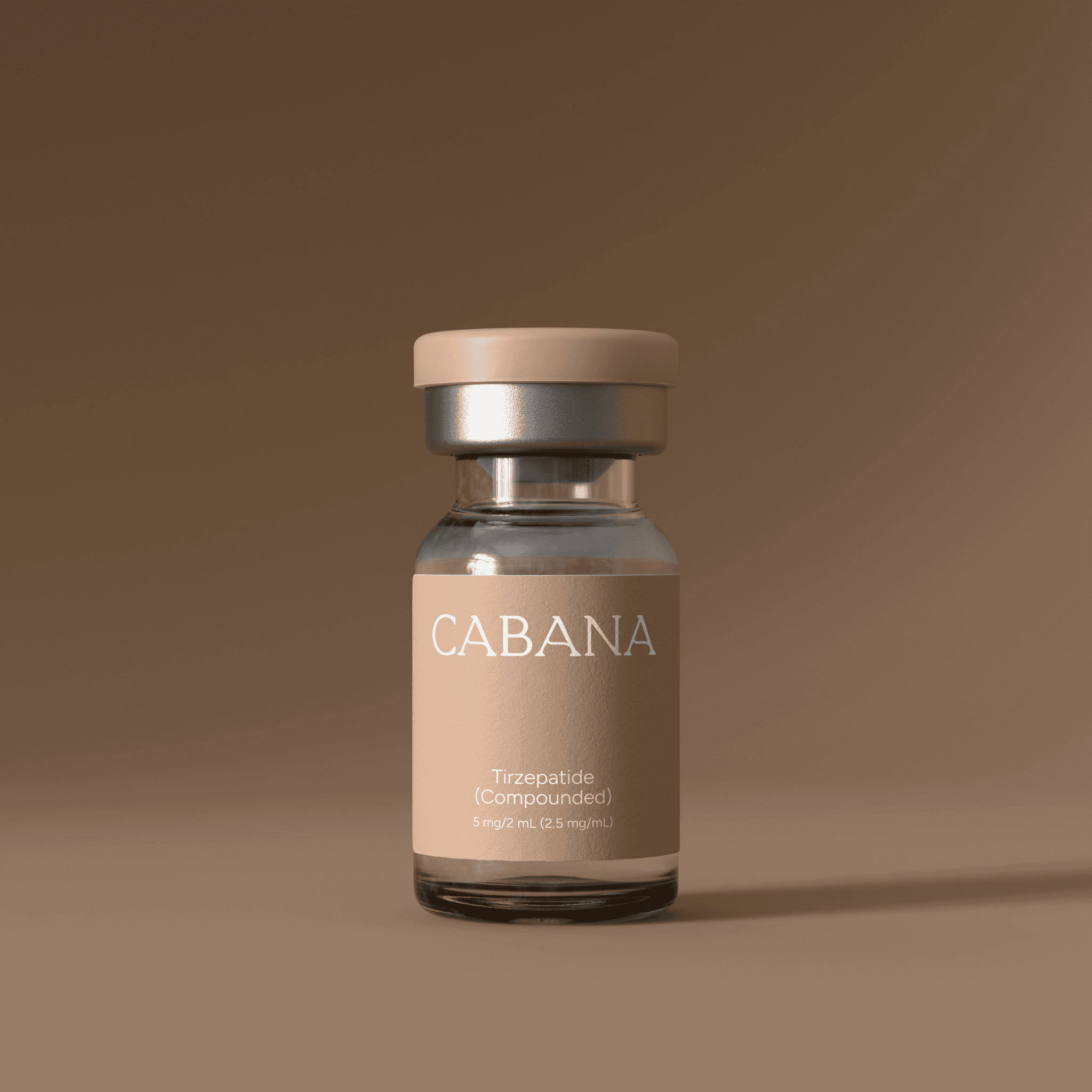 Cabana Tirzepatide Injection Vial for support of healthy weight management