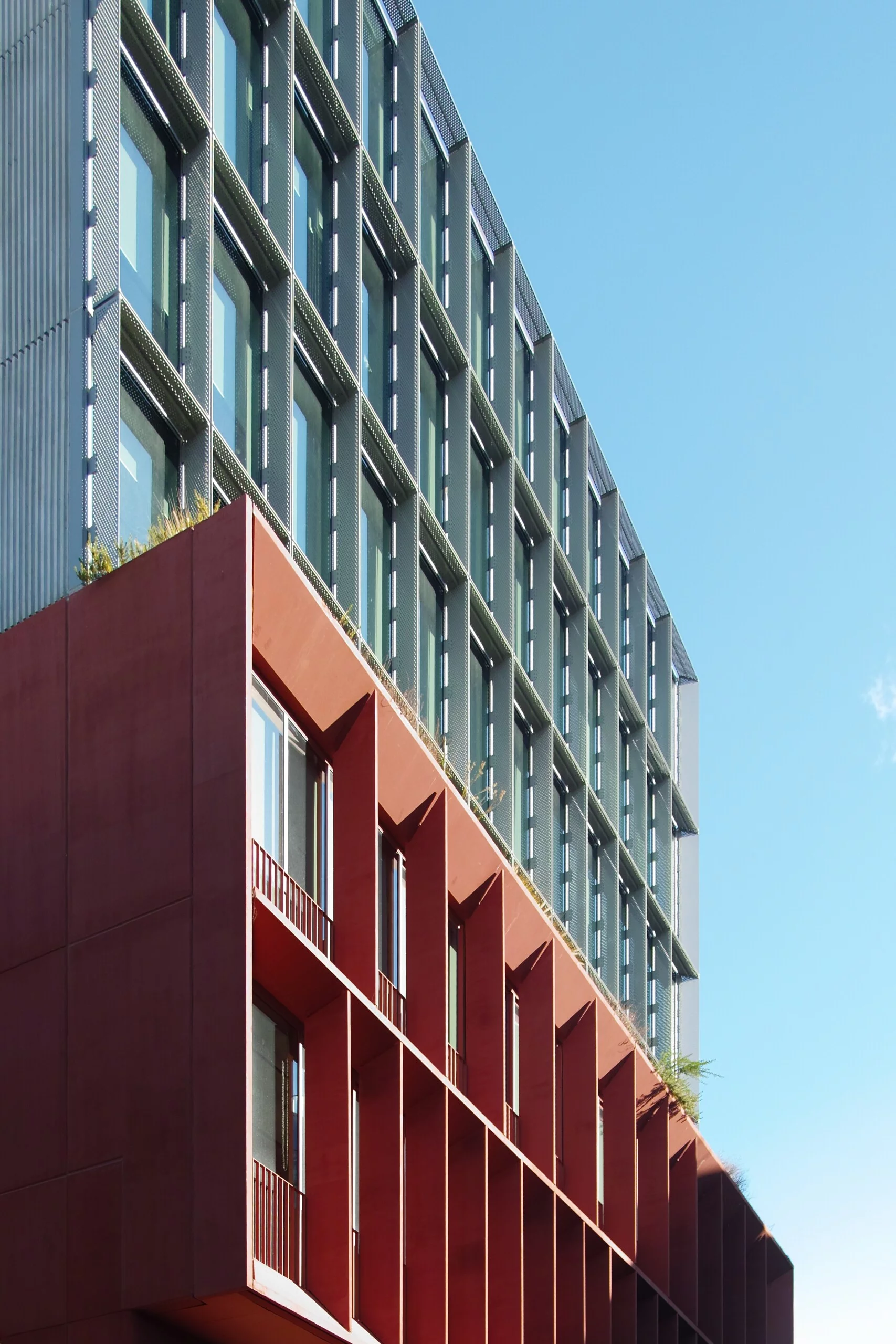 A winding road through a desert landscape