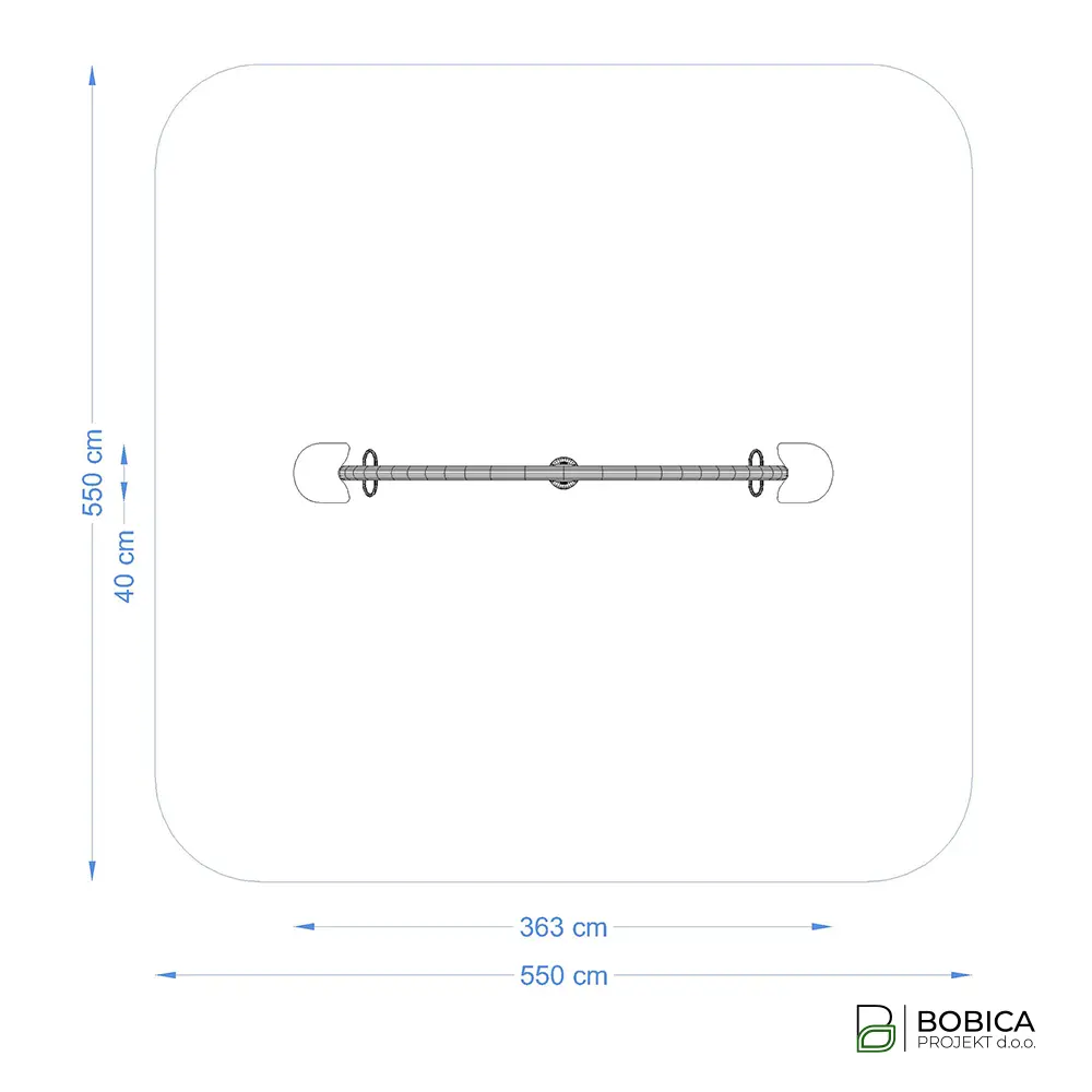 Rotirajuća ljuljačka "GravitySpin"