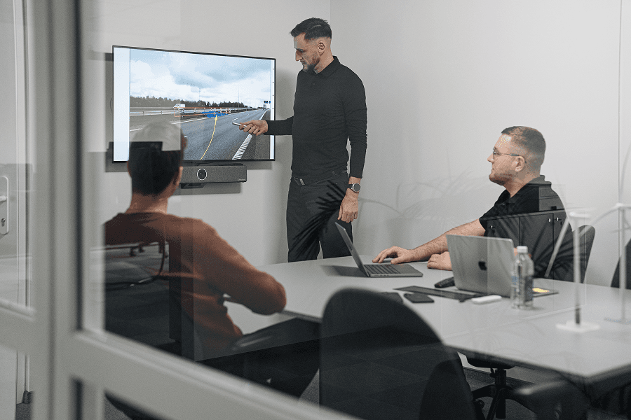 Submission of the route survey to the client, followed by a consultative session