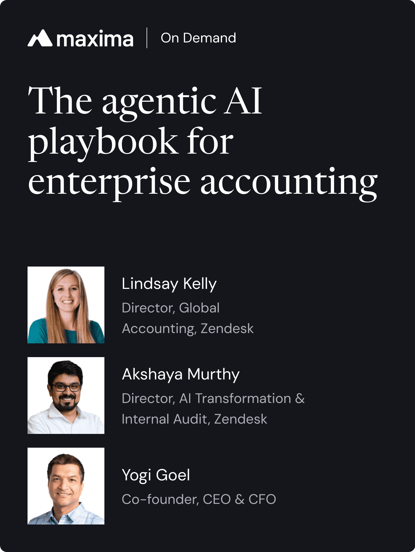 The Agentic AI Playbook for Enterprise Accounting | Maxima × Zendesk