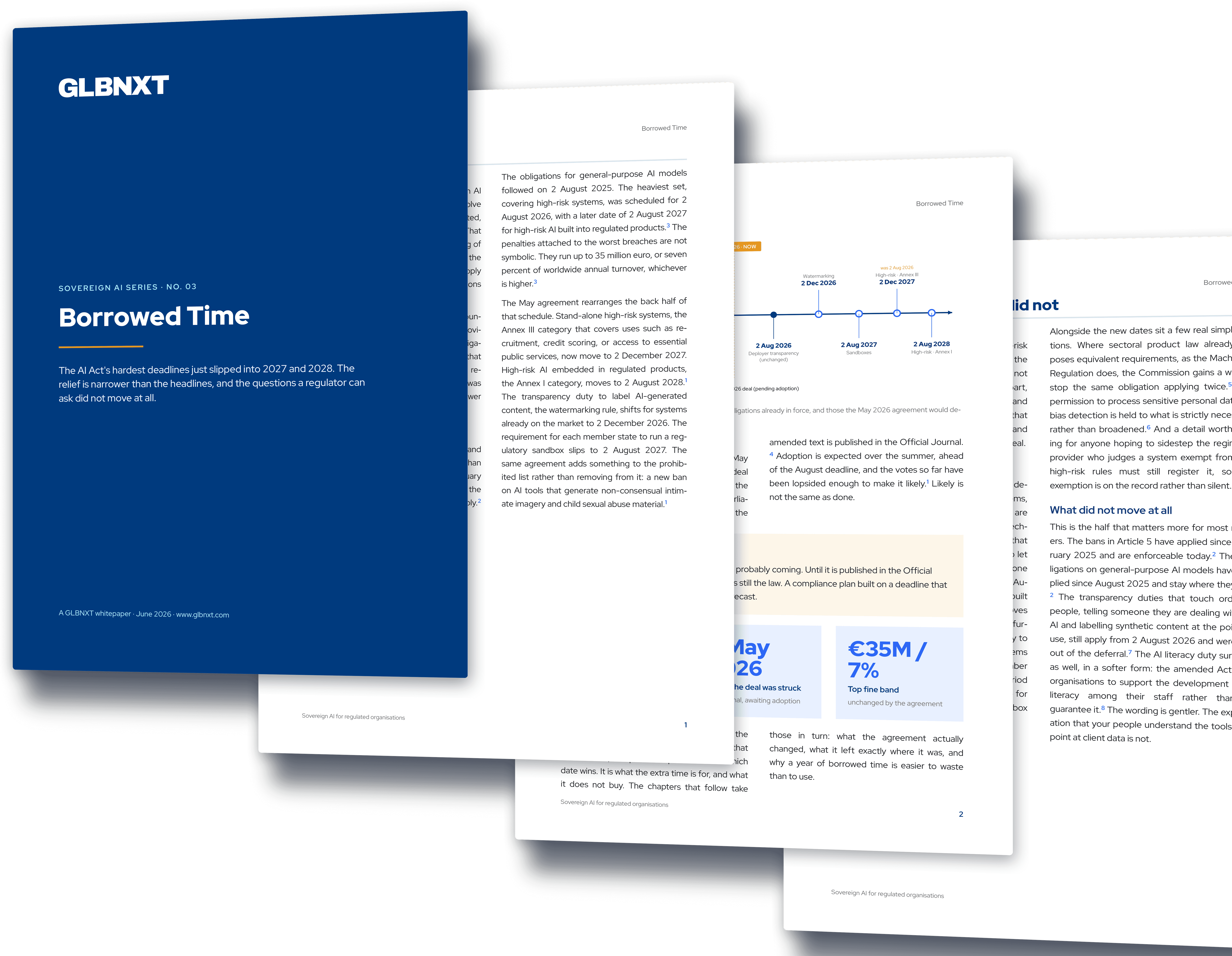 GLBNXT whitepaper - Borrowed Time