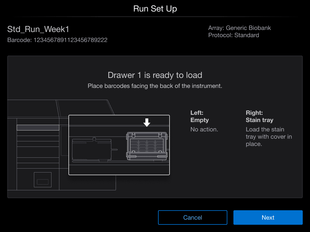 Loading drawer 1