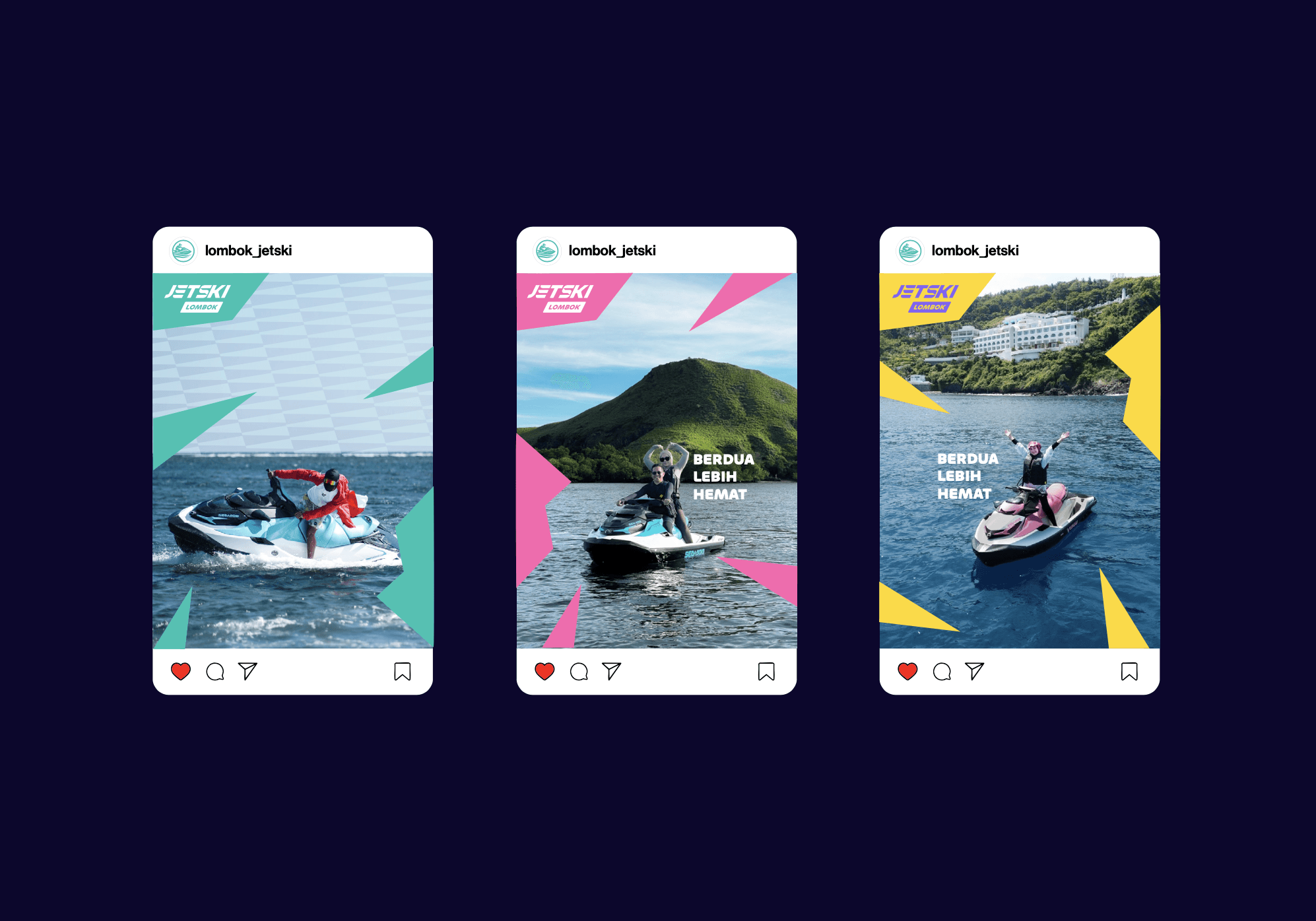 Jetski Lombok Social Media 