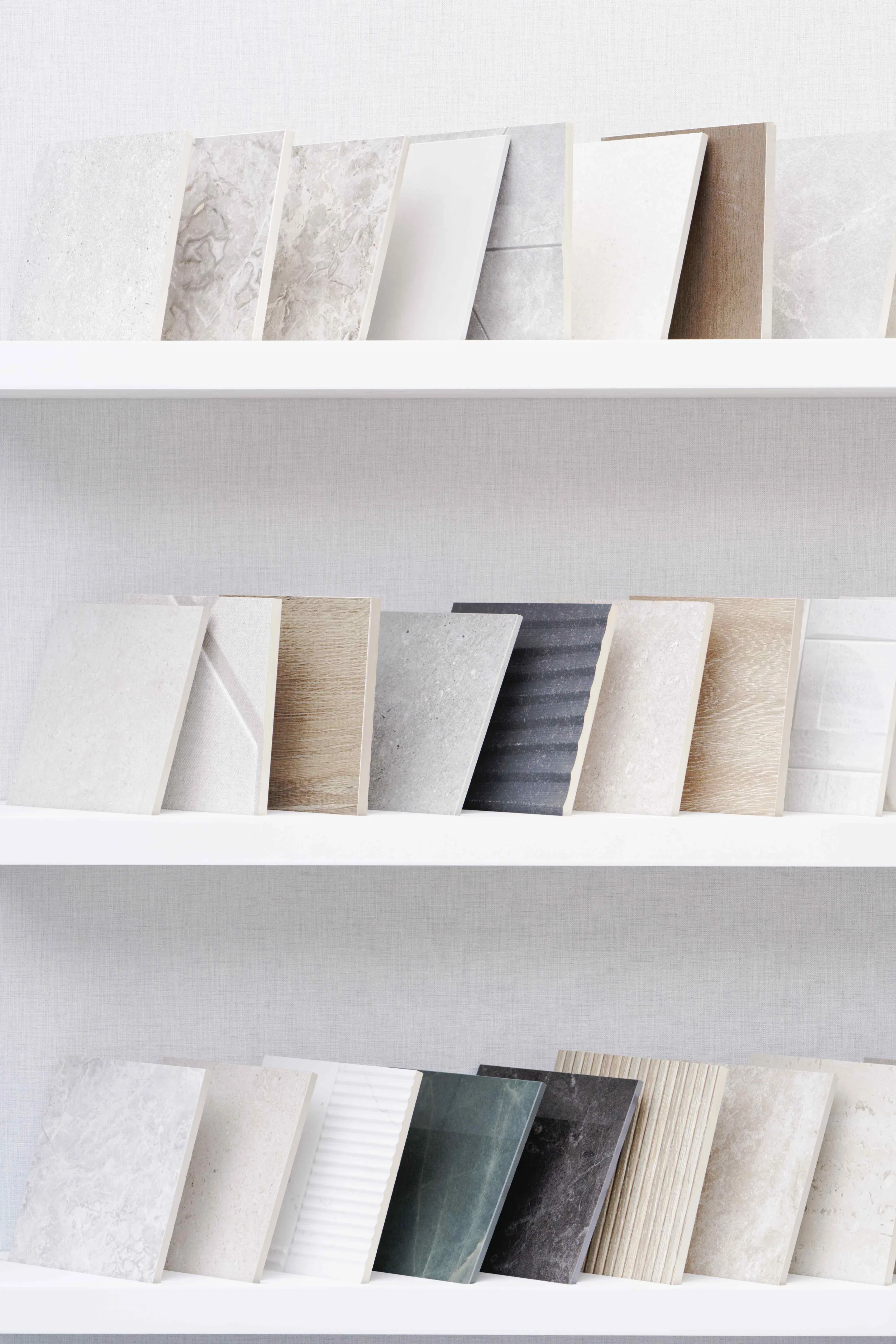 Photographie minimaliste et sobre mettant en valeur la qualité des matériaux développés par Porcelanosa