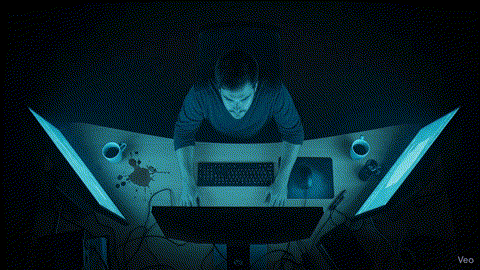 Woman Using Laptop